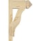 Ekena Millwork Funston Arts & Crafts Rough Sawn Outlooker, Douglas Fir, 6"W x 12"D x 20"H OUT06X12X20FST03RDF - alternate 2